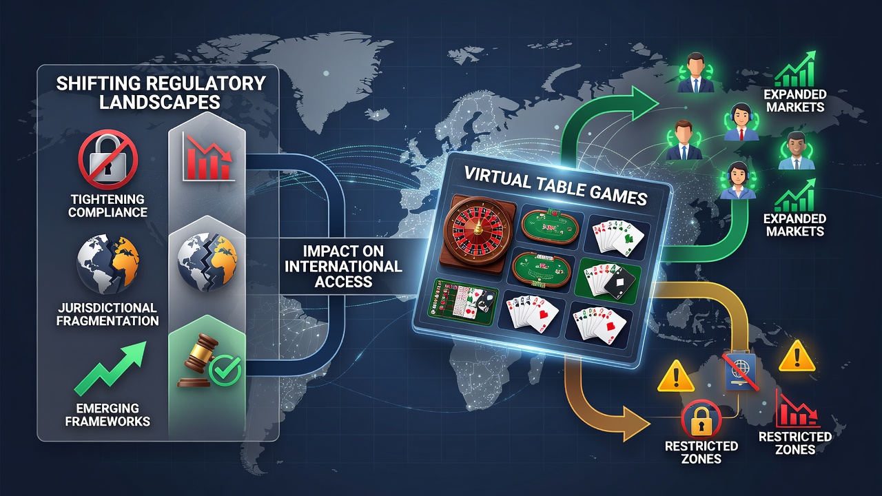 Screenshot of regulatory compliance dashboard for online gaming platforms